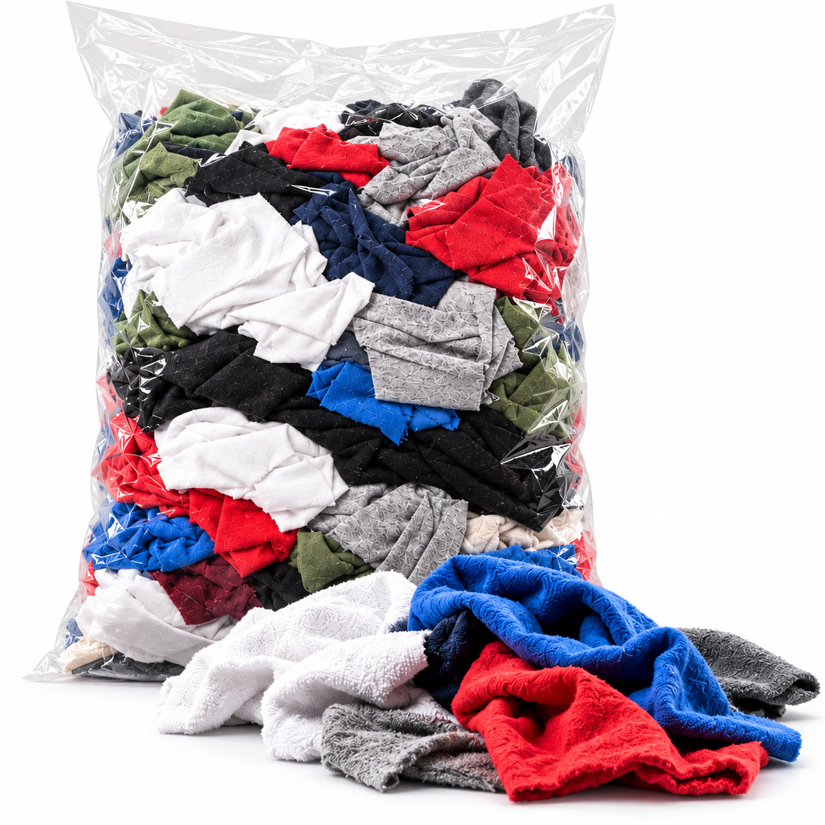 Paños de Polera para Limpieza Industrial – Bolsa 1 kg