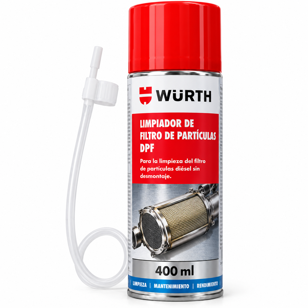 Limpiador de filtro de partículas DPF Würth 400 ml