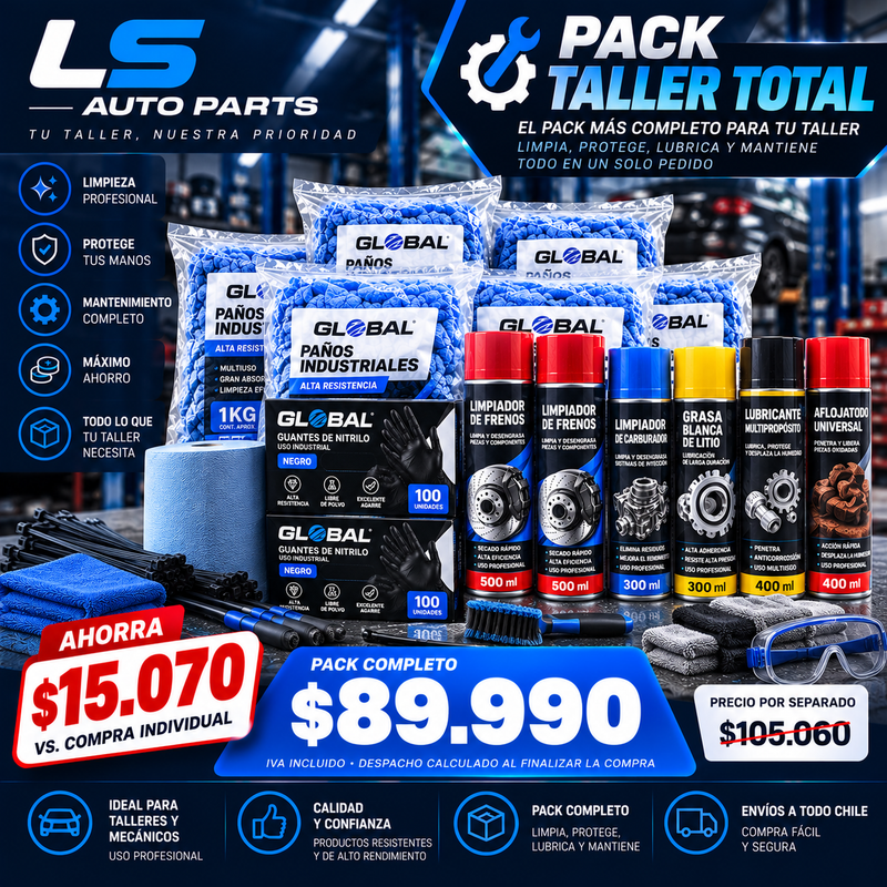 Pack Taller Total – Kit completo para talleres